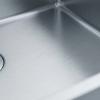 Pure.Sink Comfort Stainless steel sink, 50x40 cm, 10 mm radius, undermount, flush-mount, and top-mount, PCM5040-02
